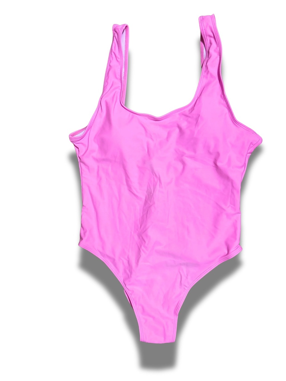 NWT Classic Scoop One-Piece Swimsuit in Bright Pink